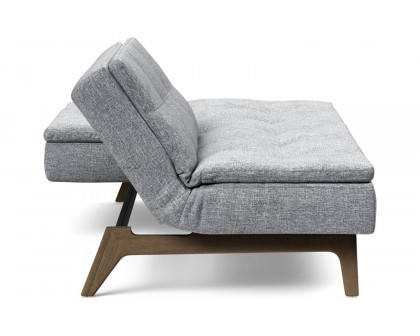 Innovation Living Dublexo Eik Sofa Bed Smoked Oak - 565 Twist Granite