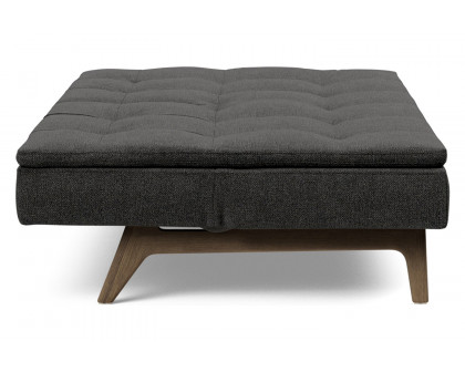 Innovation Living Dublexo Eik Sofa Bed Smoked Oak - 577 Kenya Dark Gray