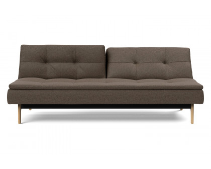 Innovation Living Dublexo Eik Sofa Bed Oak - 578 Kenya Taupe