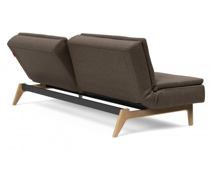 Innovation Living Dublexo Eik Sofa Bed Oak - 578 Kenya Taupe