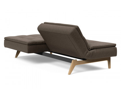 Innovation Living Dublexo Eik Sofa Bed Oak - 578 Kenya Taupe