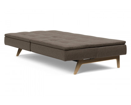 Innovation Living Dublexo Eik Sofa Bed Oak - 578 Kenya Taupe