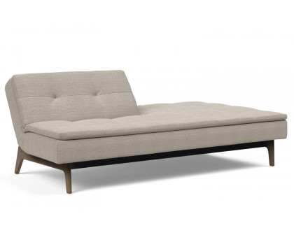 Innovation Living Dublexo Eik Sofa Bed Smoked Oak - 579 Kenya Gravel