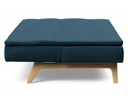 Innovation Living Dublexo Eik Sofa Bed Oak - 580 Argus Navy Blue