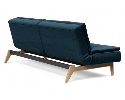 Innovation Living Dublexo Eik Sofa Bed Oak - 580 Argus Navy Blue