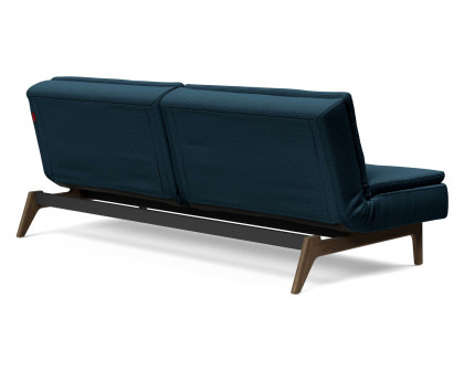 Innovation Living Dublexo Eik Sofa Bed Smoked Oak - 580 Argus Navy Blue