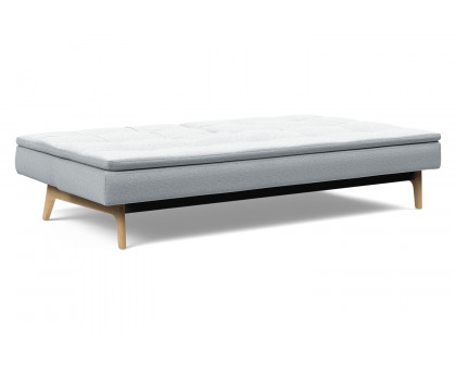 Innovation Living Dublexo Eik Sofa Bed Oak - 583 Argus Gray