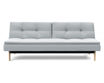 Innovation Living Dublexo Eik Sofa Bed Oak - 583 Argus Gray