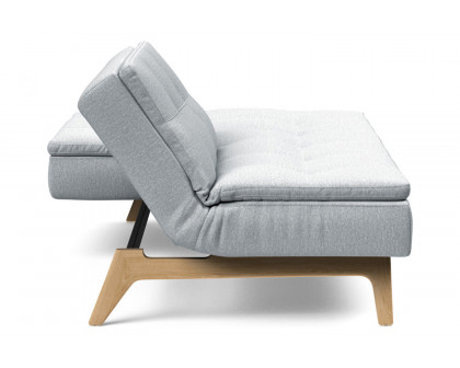 Innovation Living Dublexo Eik Sofa Bed Oak - 583 Argus Gray