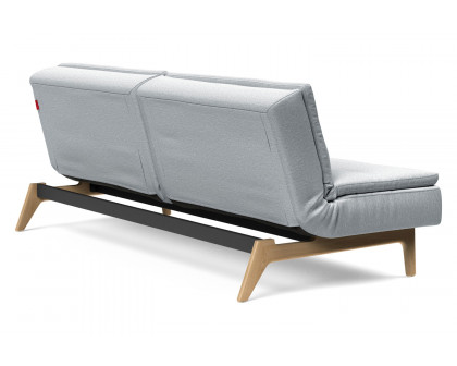 Innovation Living Dublexo Eik Sofa Bed Oak - 583 Argus Gray