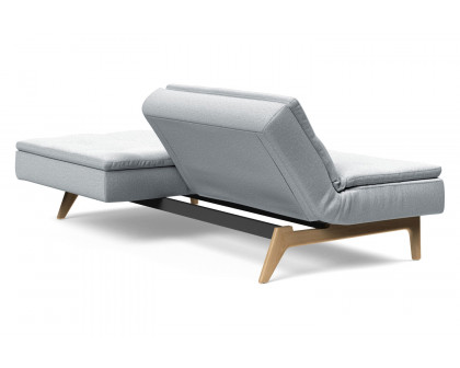 Innovation Living Dublexo Eik Sofa Bed Oak - 583 Argus Gray