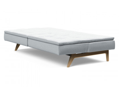 Innovation Living Dublexo Eik Sofa Bed Oak - 583 Argus Gray