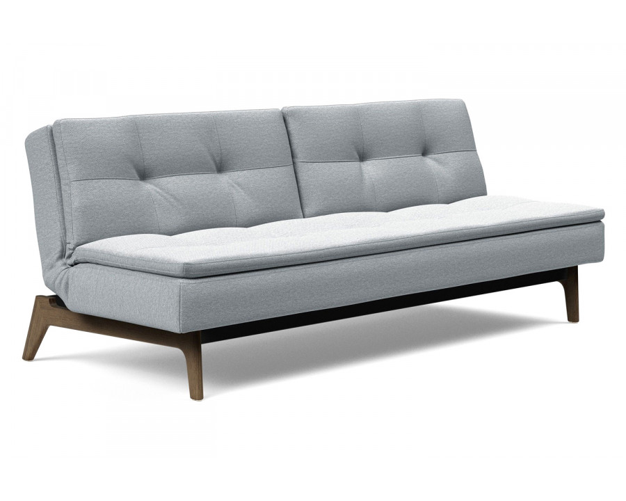 Innovation Living Dublexo Eik Sofa Bed Smoked Oak - 583 Argus Gray