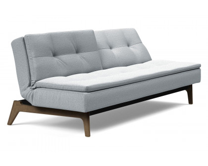 Innovation Living Dublexo Eik Sofa Bed Smoked Oak - 583 Argus Gray