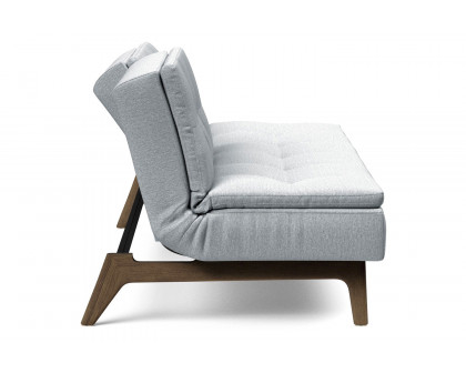 Innovation Living Dublexo Eik Sofa Bed Smoked Oak - 583 Argus Gray