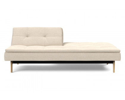 Innovation Living Dublexo Eik Sofa Bed Oak - 586 Phobos Latte