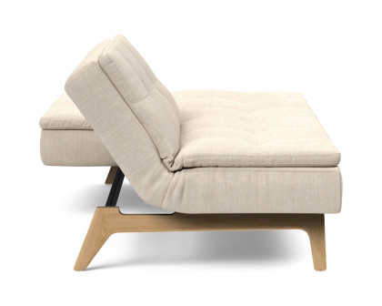 Innovation Living Dublexo Eik Sofa Bed Oak - 586 Phobos Latte