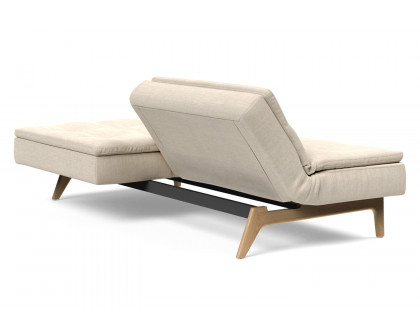 Innovation Living Dublexo Eik Sofa Bed Oak - 586 Phobos Latte