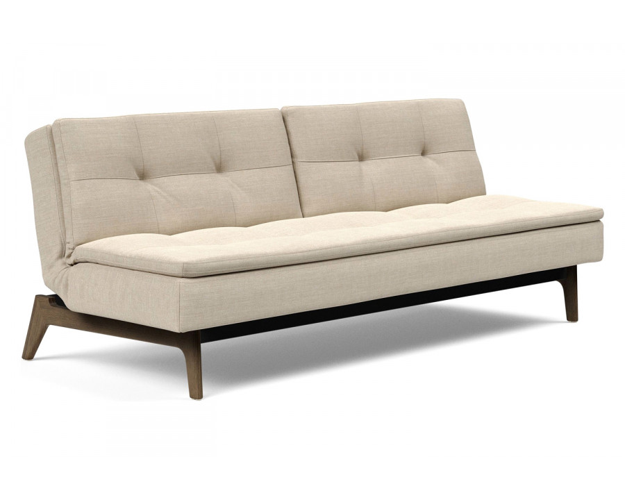 Innovation Living Dublexo Eik Sofa Bed Smoked Oak - 586 Phobos Latte