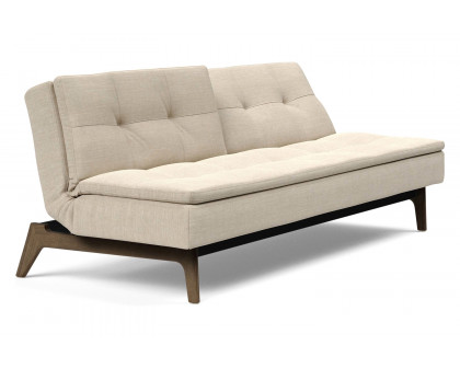 Innovation Living Dublexo Eik Sofa Bed Smoked Oak - 586 Phobos Latte