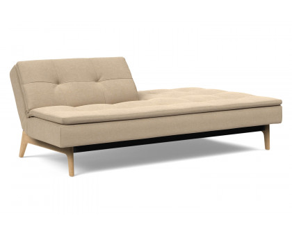 Innovation Living Dublexo Eik Sofa Bed Oak - 587 Phobos Mocha