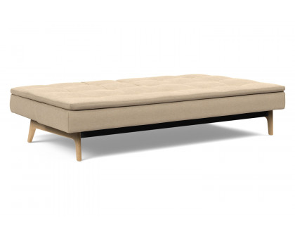 Innovation Living Dublexo Eik Sofa Bed Oak - 587 Phobos Mocha