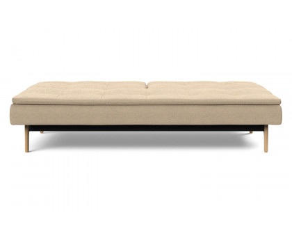 Innovation Living Dublexo Eik Sofa Bed Oak - 587 Phobos Mocha