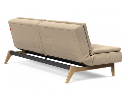 Innovation Living Dublexo Eik Sofa Bed Oak - 587 Phobos Mocha