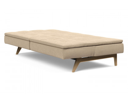 Innovation Living Dublexo Eik Sofa Bed Oak - 587 Phobos Mocha