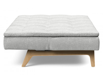 Innovation Living Dublexo Eik Sofa Bed Oak - 590 Micro Check Gray