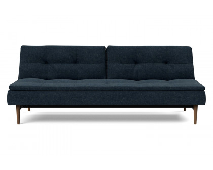 Innovation Living Dublexo Styletto Sofa Bed Dark Wood - 515 Nist Blue