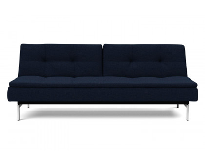 Innovation Living Dublexo Stainless Steel Sofa Bed - 528 Mixed Dance Blue