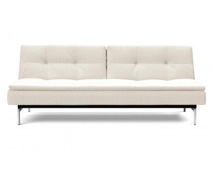 Innovation Living Dublexo Stainless Steel Sofa Bed - 531 Bouclé Off White