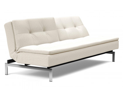 Innovation Living Dublexo Stainless Steel Sofa Bed - 531 Bouclé Off White