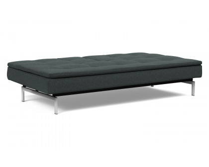 Innovation Living Dublexo Stainless Steel Sofa Bed - 534 Bouclé Black Raven