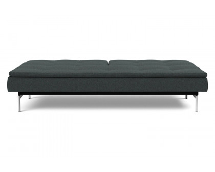 Innovation Living Dublexo Stainless Steel Sofa Bed - 534 Bouclé Black Raven