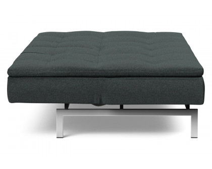 Innovation Living Dublexo Stainless Steel Sofa Bed - 534 Bouclé Black Raven