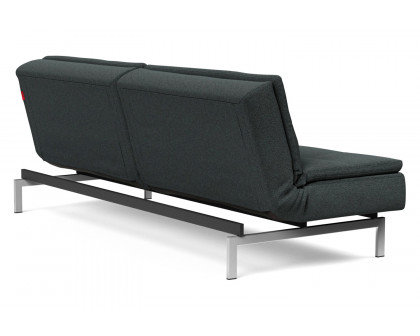 Innovation Living Dublexo Stainless Steel Sofa Bed - 534 Bouclé Black Raven