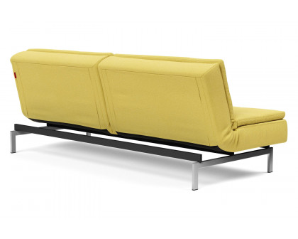 Innovation Living Dublexo Stainless Steel Sofa Bed - 554 Soft Mustard Flower