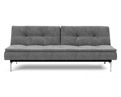 Innovation Living Dublexo Stainless Steel Sofa Bed - 563 Twist Charcoal