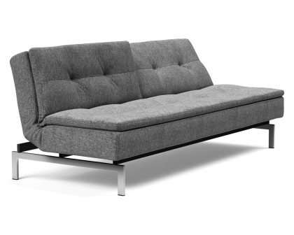 Innovation Living Dublexo Stainless Steel Sofa Bed - 563 Twist Charcoal