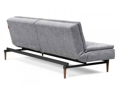 Innovation Living Dublexo Styletto Sofa Bed Dark Wood - 565 Twist Granite