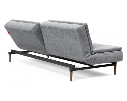 Innovation Living Dublexo Styletto Sofa Bed Dark Wood - 565 Twist Granite