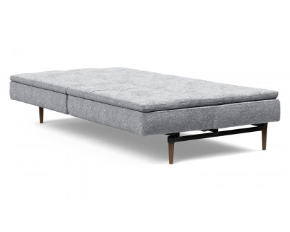 Innovation Living Dublexo Styletto Sofa Bed Dark Wood - 565 Twist Granite