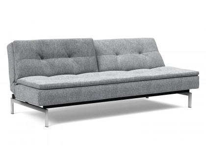 Innovation Living Dublexo Stainless Steel Sofa Bed - 565 Twist Granite