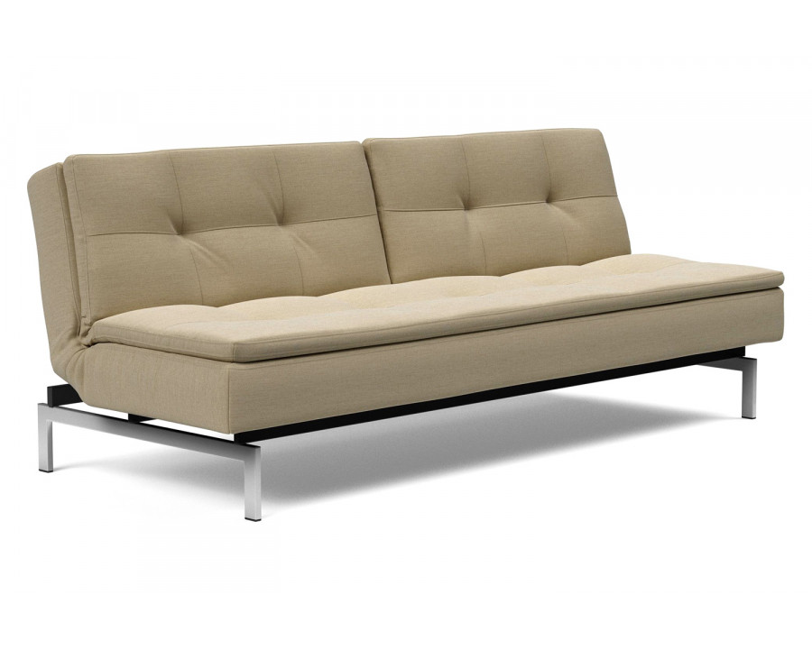 Innovation Living Dublexo Stainless Steel Sofa Bed - 571 Vivus Dusty Sand