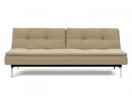 Innovation Living Dublexo Stainless Steel Sofa Bed - 571 Vivus Dusty Sand