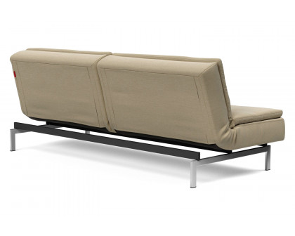 Innovation Living Dublexo Stainless Steel Sofa Bed - 571 Vivus Dusty Sand