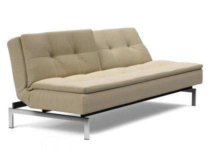 Innovation Living Dublexo Stainless Steel Sofa Bed - 571 Vivus Dusty Sand