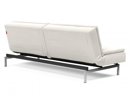 Innovation Living Dublexo Stainless Steel Sofa Bed - 574 Vivus Dusty Off White